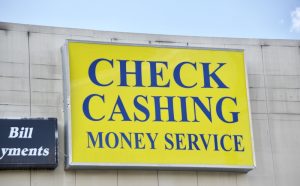 check cashing
