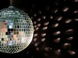 Shiny disco ball