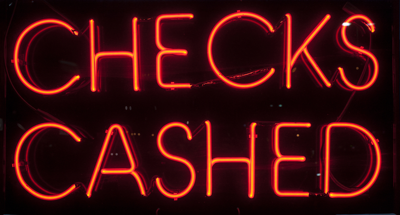 checks cashed