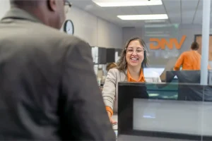 happy customer at DNV