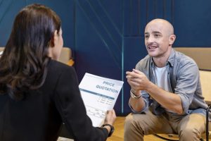 taking a look at a project quote