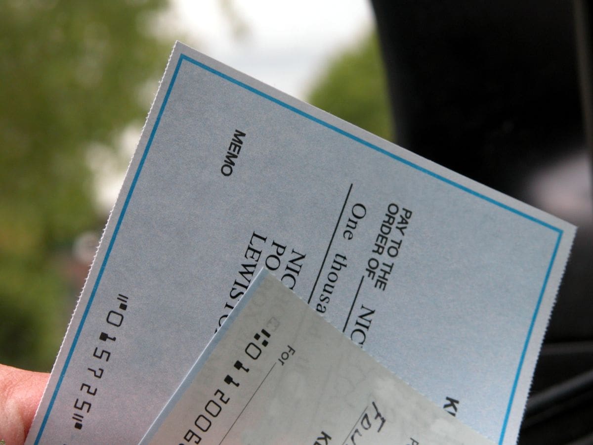 business checks ready to cash